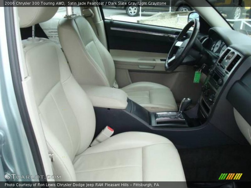 Satin Jade Pearlcoat / Dark Slate Gray/Light Graystone 2006 Chrysler 300 Touring AWD
