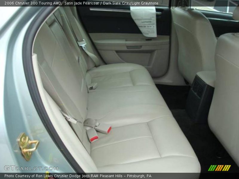 Satin Jade Pearlcoat / Dark Slate Gray/Light Graystone 2006 Chrysler 300 Touring AWD