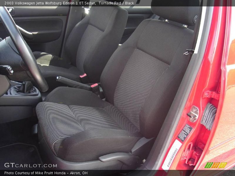 Tornado Red / Black 2003 Volkswagen Jetta Wolfsburg Edition 1.8T Sedan