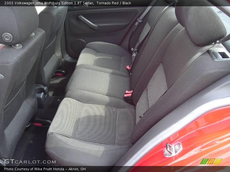 Tornado Red / Black 2003 Volkswagen Jetta Wolfsburg Edition 1.8T Sedan