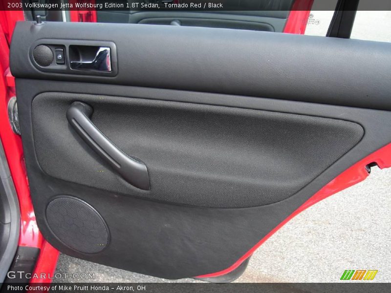 Tornado Red / Black 2003 Volkswagen Jetta Wolfsburg Edition 1.8T Sedan