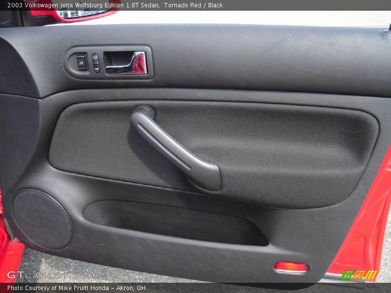 Tornado Red / Black 2003 Volkswagen Jetta Wolfsburg Edition 1.8T Sedan