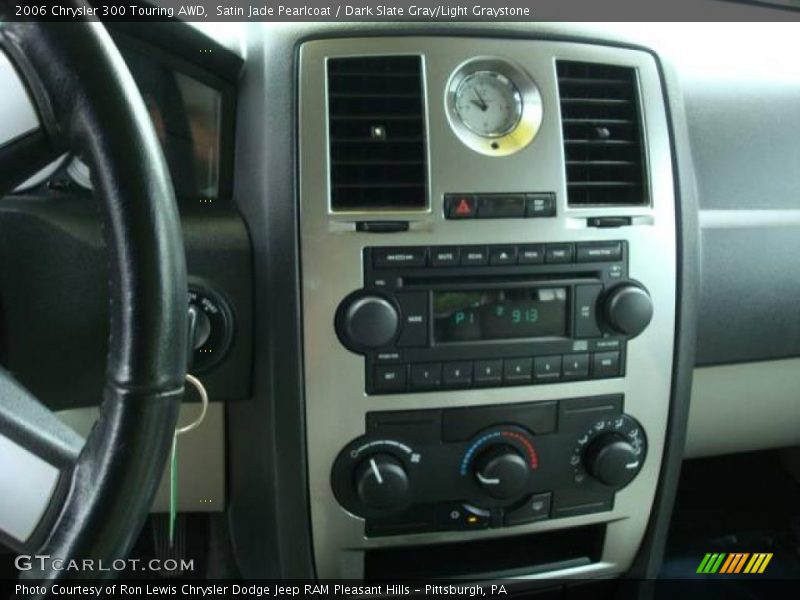 Satin Jade Pearlcoat / Dark Slate Gray/Light Graystone 2006 Chrysler 300 Touring AWD