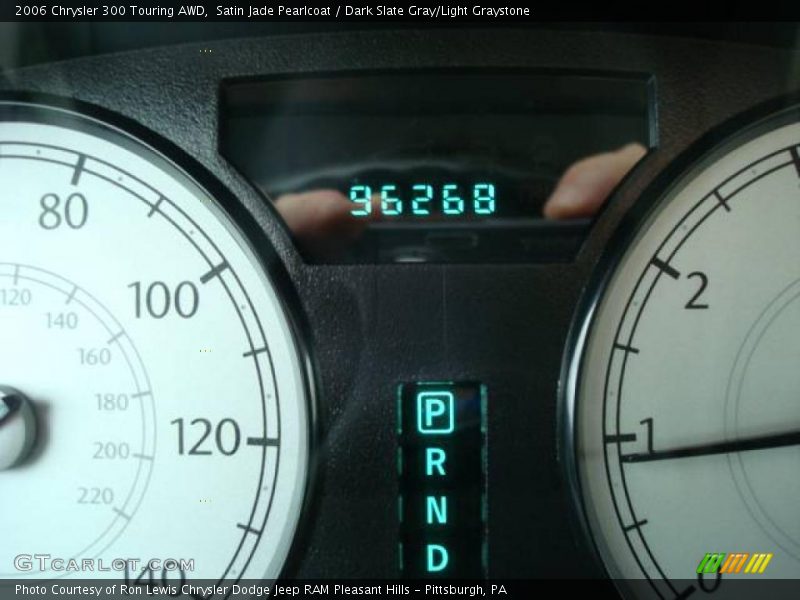 Satin Jade Pearlcoat / Dark Slate Gray/Light Graystone 2006 Chrysler 300 Touring AWD