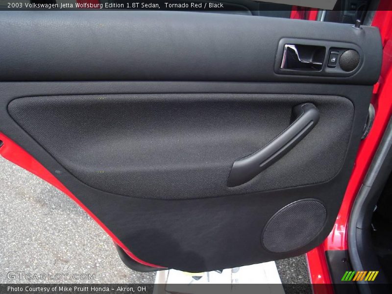 Tornado Red / Black 2003 Volkswagen Jetta Wolfsburg Edition 1.8T Sedan