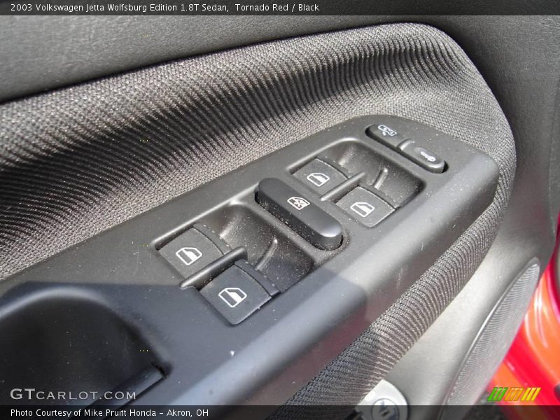 Tornado Red / Black 2003 Volkswagen Jetta Wolfsburg Edition 1.8T Sedan