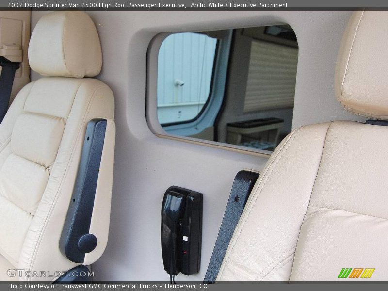 Arctic White / Executive Parchment 2007 Dodge Sprinter Van 2500 High Roof Passenger Executive