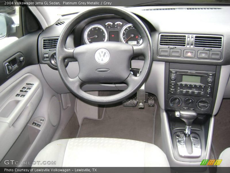 Platinum Grey Metallic / Grey 2004 Volkswagen Jetta GL Sedan