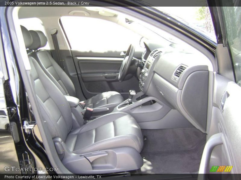 Black / Grey 2005 Volkswagen Jetta 2.5 Sedan
