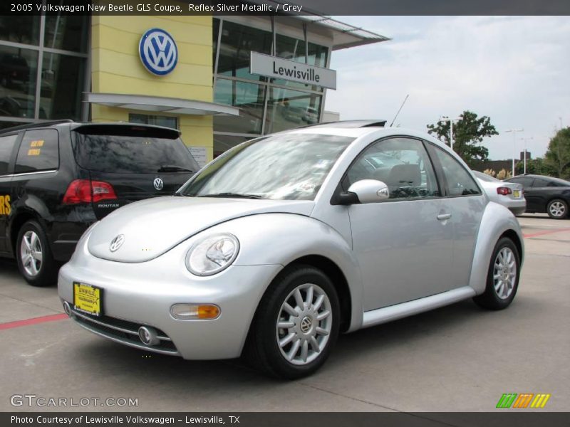 Reflex Silver Metallic / Grey 2005 Volkswagen New Beetle GLS Coupe