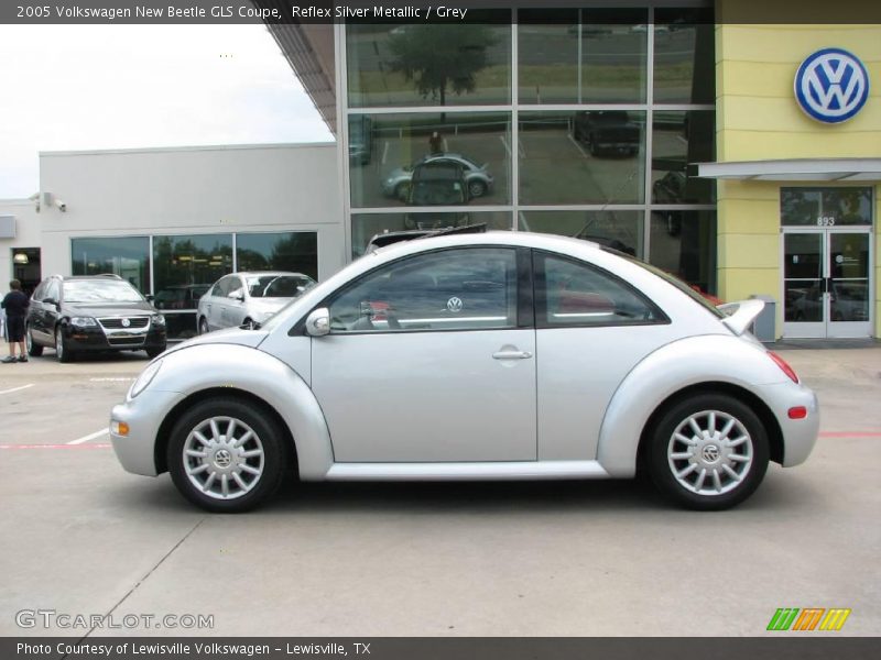 Reflex Silver Metallic / Grey 2005 Volkswagen New Beetle GLS Coupe