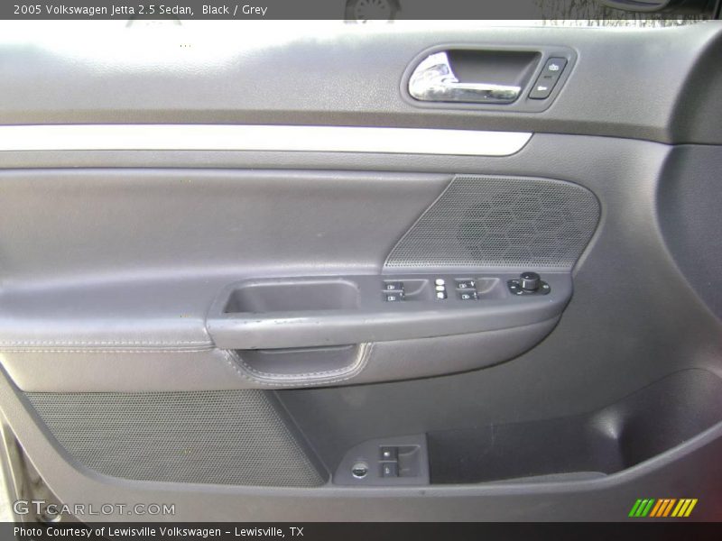 Black / Grey 2005 Volkswagen Jetta 2.5 Sedan