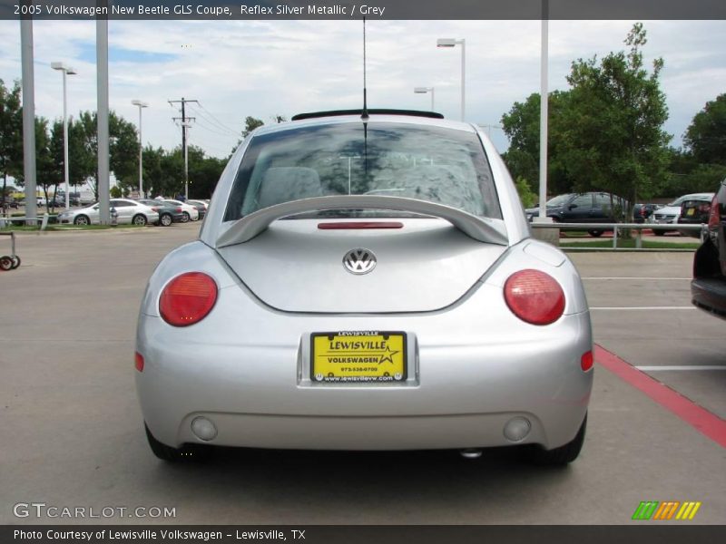 Reflex Silver Metallic / Grey 2005 Volkswagen New Beetle GLS Coupe