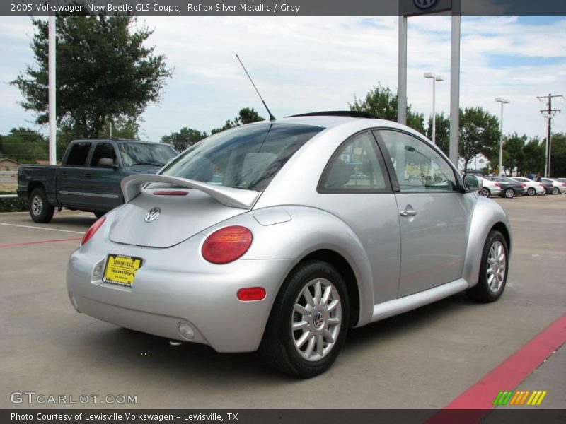 Reflex Silver Metallic / Grey 2005 Volkswagen New Beetle GLS Coupe