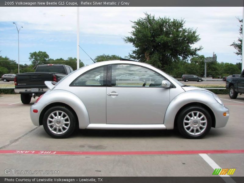 Reflex Silver Metallic / Grey 2005 Volkswagen New Beetle GLS Coupe