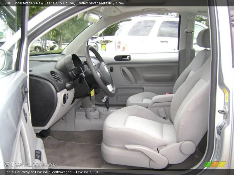 Reflex Silver Metallic / Grey 2005 Volkswagen New Beetle GLS Coupe