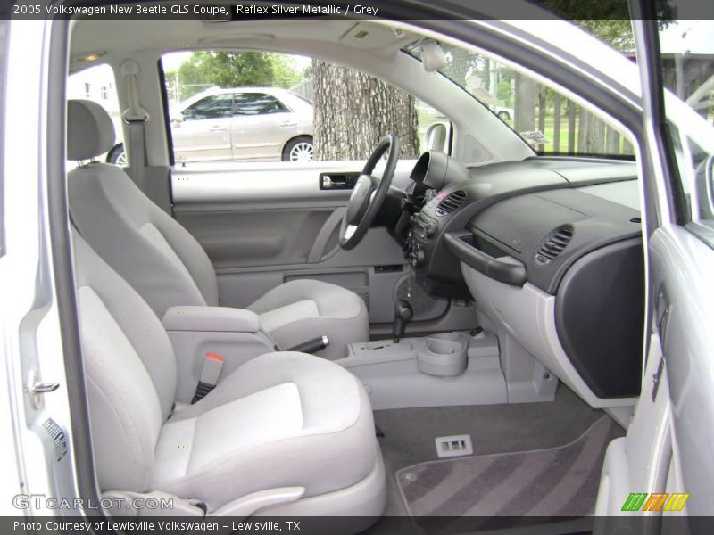 Reflex Silver Metallic / Grey 2005 Volkswagen New Beetle GLS Coupe