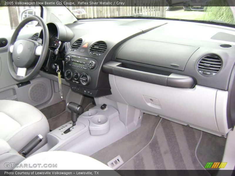 Reflex Silver Metallic / Grey 2005 Volkswagen New Beetle GLS Coupe