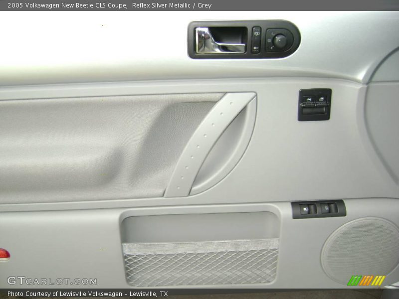 Reflex Silver Metallic / Grey 2005 Volkswagen New Beetle GLS Coupe