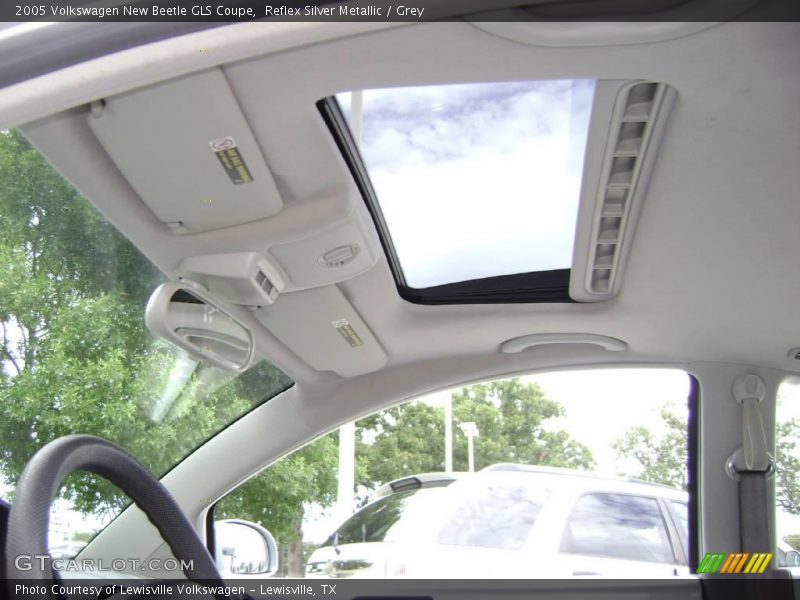 Reflex Silver Metallic / Grey 2005 Volkswagen New Beetle GLS Coupe