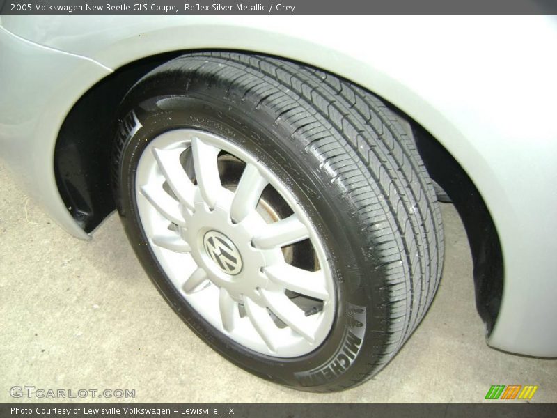 Reflex Silver Metallic / Grey 2005 Volkswagen New Beetle GLS Coupe