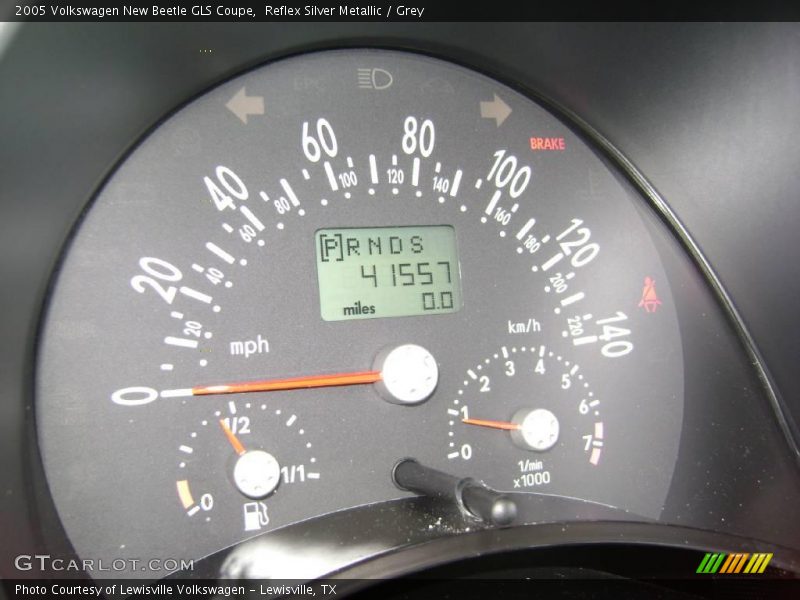 Reflex Silver Metallic / Grey 2005 Volkswagen New Beetle GLS Coupe