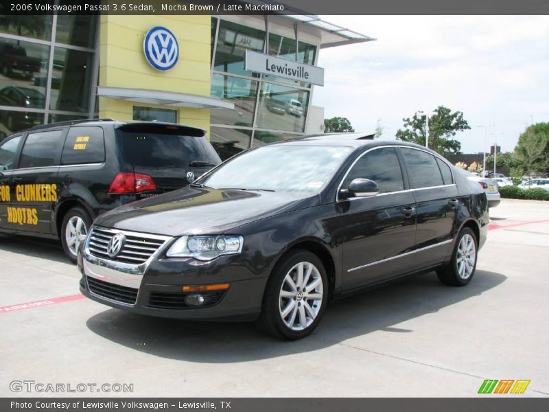 Mocha Brown / Latte Macchiato 2006 Volkswagen Passat 3.6 Sedan