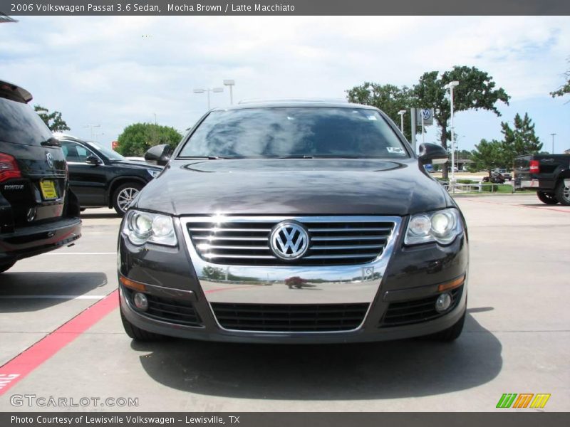 Mocha Brown / Latte Macchiato 2006 Volkswagen Passat 3.6 Sedan