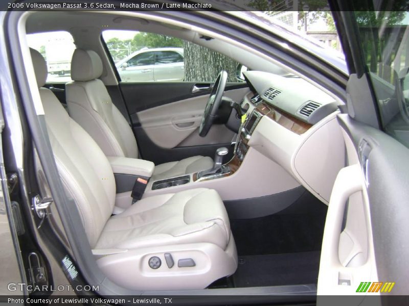 Mocha Brown / Latte Macchiato 2006 Volkswagen Passat 3.6 Sedan
