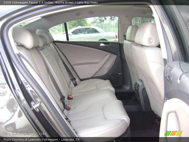 Mocha Brown / Latte Macchiato 2006 Volkswagen Passat 3.6 Sedan