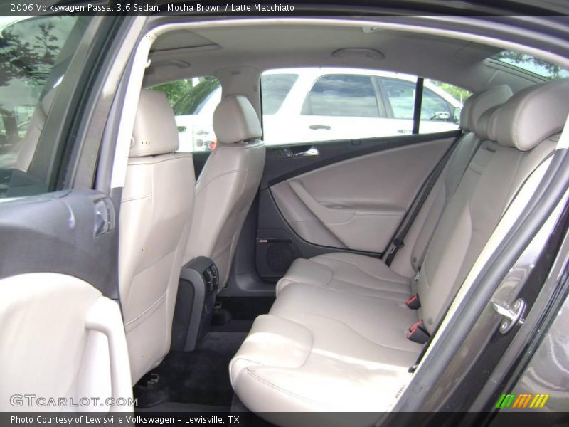 Mocha Brown / Latte Macchiato 2006 Volkswagen Passat 3.6 Sedan