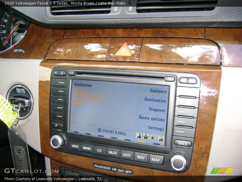 Mocha Brown / Latte Macchiato 2006 Volkswagen Passat 3.6 Sedan