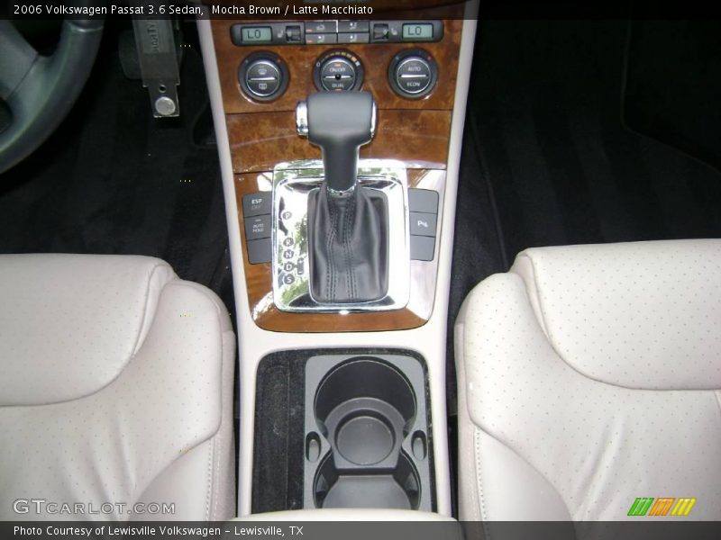 Mocha Brown / Latte Macchiato 2006 Volkswagen Passat 3.6 Sedan