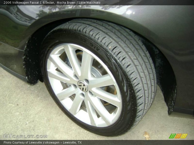 Mocha Brown / Latte Macchiato 2006 Volkswagen Passat 3.6 Sedan