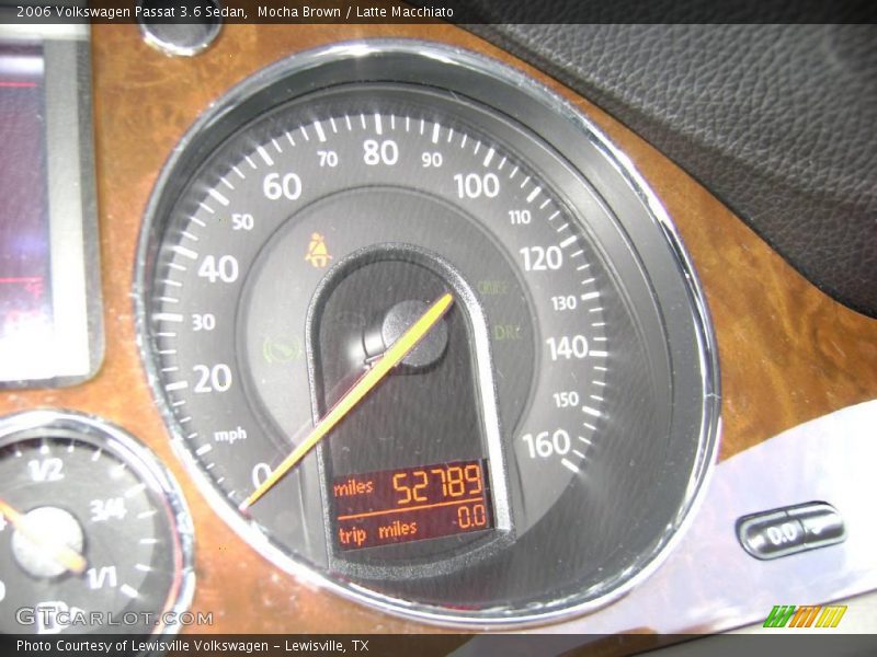 Mocha Brown / Latte Macchiato 2006 Volkswagen Passat 3.6 Sedan