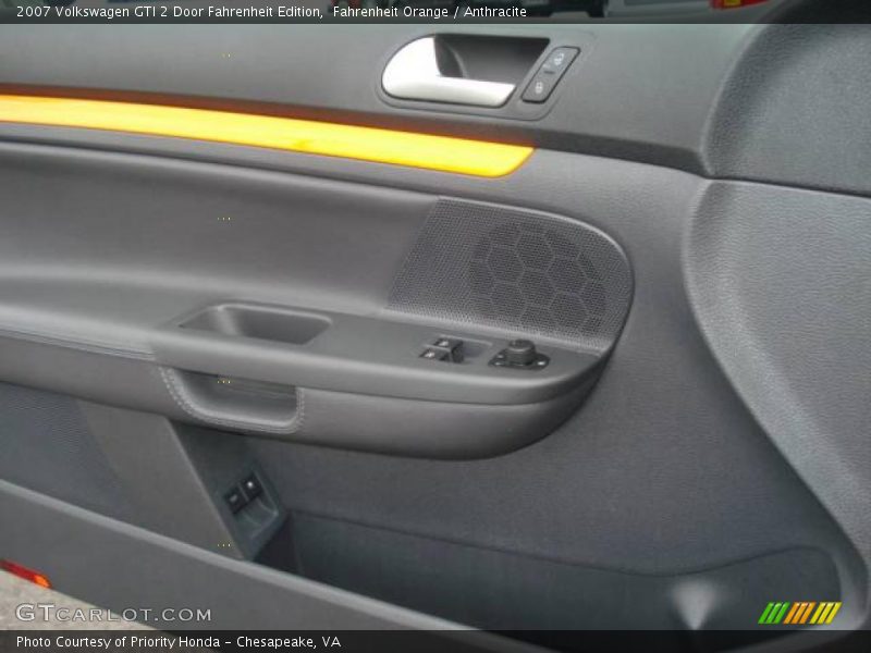 Fahrenheit Orange / Anthracite 2007 Volkswagen GTI 2 Door Fahrenheit Edition