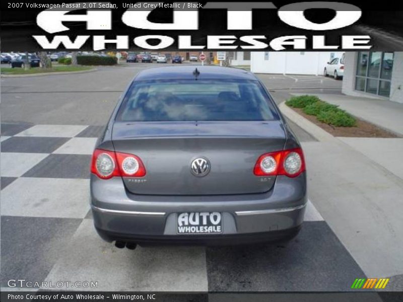 United Grey Metallic / Black 2007 Volkswagen Passat 2.0T Sedan