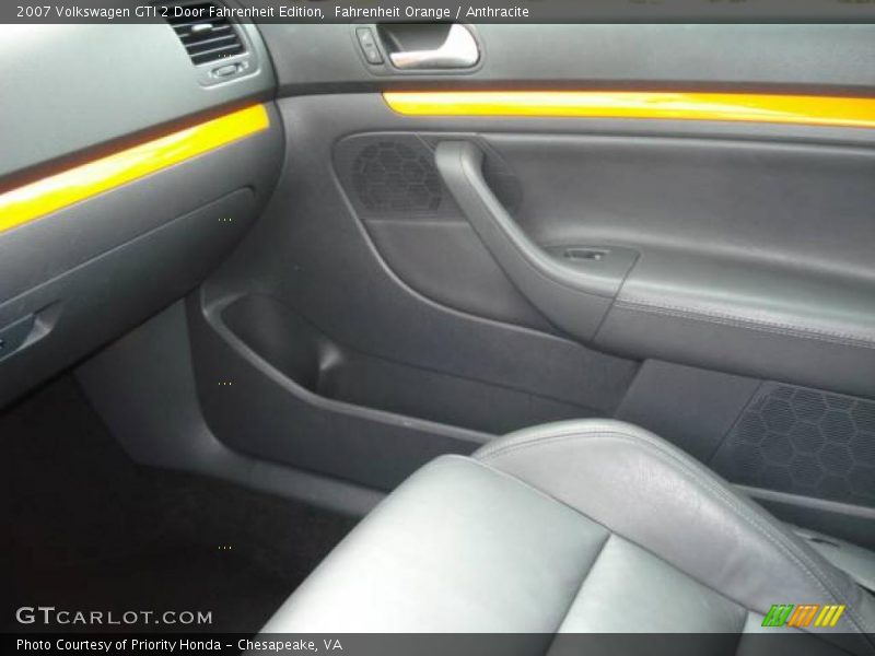 Fahrenheit Orange / Anthracite 2007 Volkswagen GTI 2 Door Fahrenheit Edition
