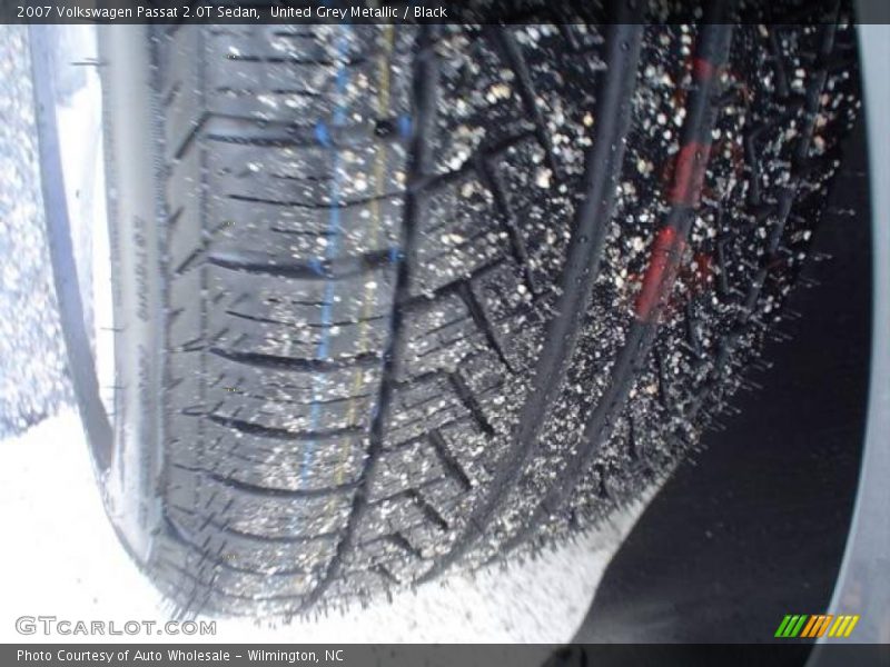 United Grey Metallic / Black 2007 Volkswagen Passat 2.0T Sedan