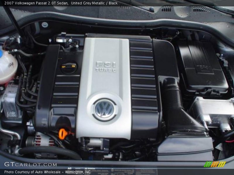 United Grey Metallic / Black 2007 Volkswagen Passat 2.0T Sedan
