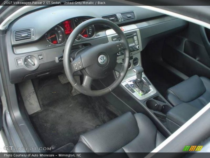 United Grey Metallic / Black 2007 Volkswagen Passat 2.0T Sedan