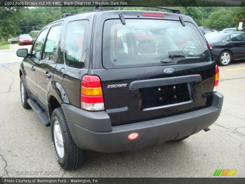 Black Clearcoat / Medium Dark Flint 2003 Ford Escape XLS V6 4WD