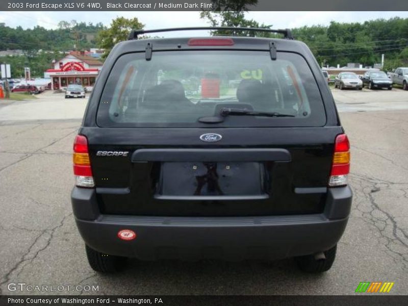 Black Clearcoat / Medium Dark Flint 2003 Ford Escape XLS V6 4WD