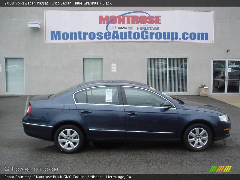 Blue Graphite / Black 2008 Volkswagen Passat Turbo Sedan