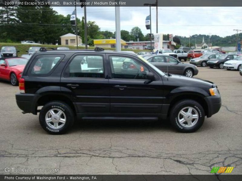 Black Clearcoat / Medium Dark Flint 2003 Ford Escape XLS V6 4WD