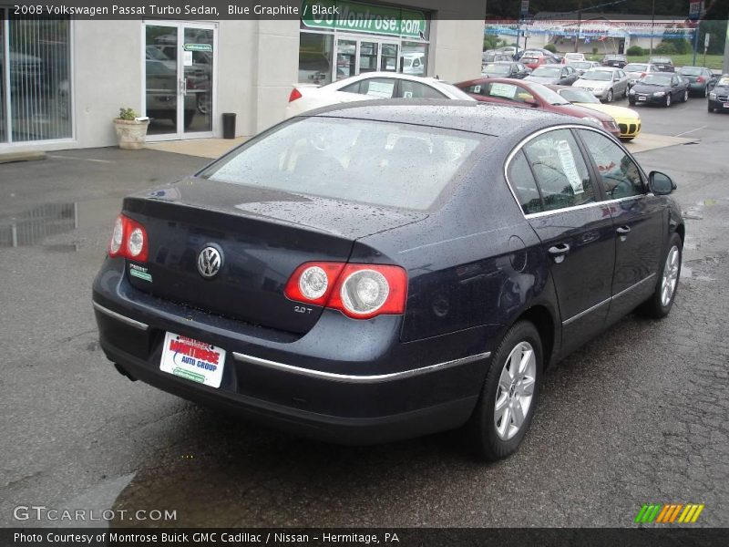Blue Graphite / Black 2008 Volkswagen Passat Turbo Sedan