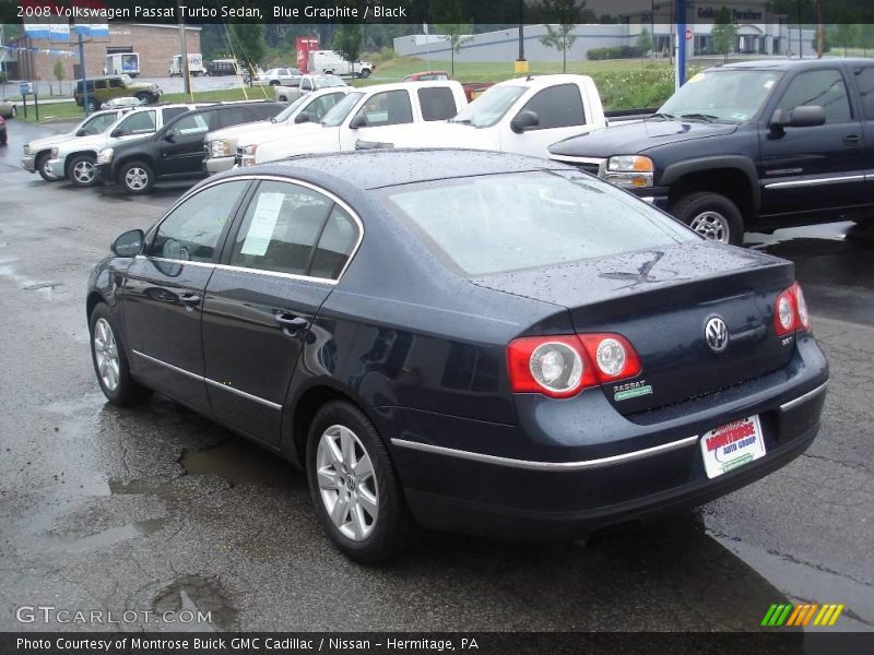 Blue Graphite / Black 2008 Volkswagen Passat Turbo Sedan