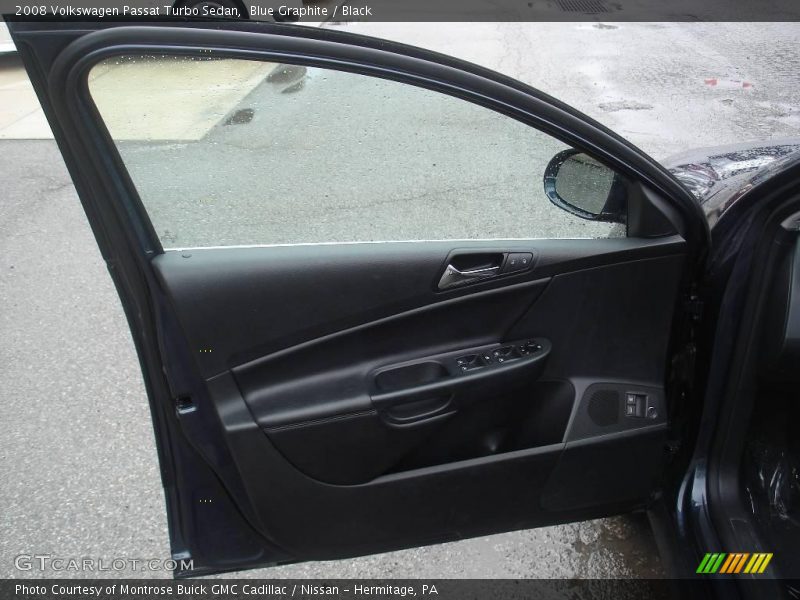 Blue Graphite / Black 2008 Volkswagen Passat Turbo Sedan