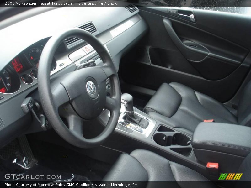 Blue Graphite / Black 2008 Volkswagen Passat Turbo Sedan