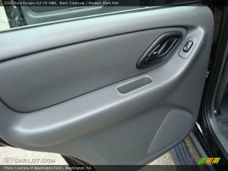 Black Clearcoat / Medium Dark Flint 2003 Ford Escape XLS V6 4WD